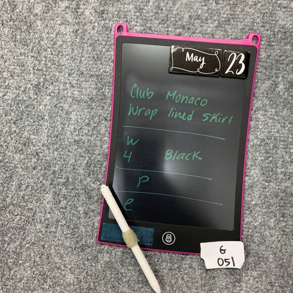 Club Monaco Faux Wrap Tulip Skirt Womens 4 Back Zip Lined Pleated Stretch Band - Picture 12 of 13